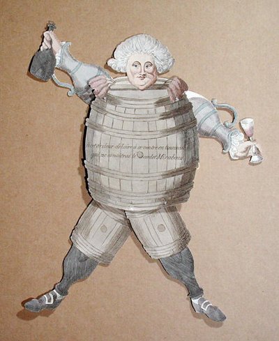 Výřez Louise Riquetiho (1754-95) Vicomte de Mirabeau, kolem 1790 (viz také 104552) od French School