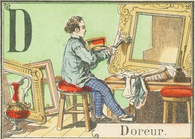 D: Jezdec od French School