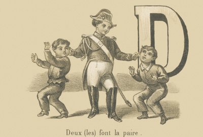 D: Dva tvoří pár od French School