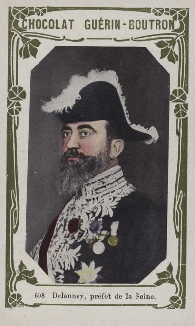 Delanney, prefet de la Seine (barevná fotografie) od French School