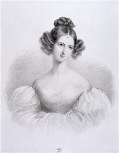 Delphine Potocka (rozená Komarow) od French School