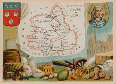 Katedra Eure et Loir od French School