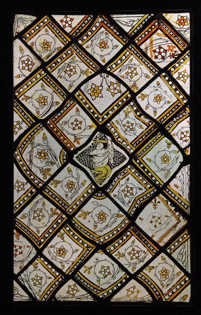Zobrazující grisaille panel, původně z opatství St Denis od French School