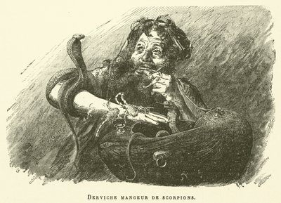 Dervish Eater Of Scorpions (rytina) od French School