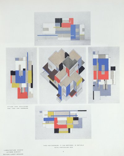 Návrh na hotel Particulier, ilustrace v "L