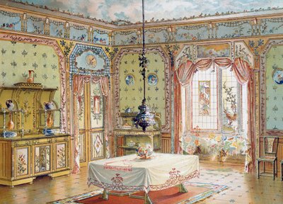 Design pro jídelnu z časopisu La Decoration interieure (Home Decor) od French School