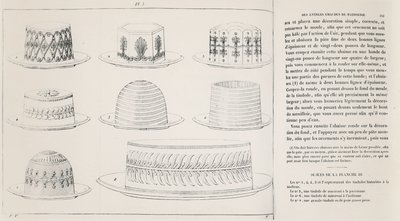 Návrhy pro Timbale de Macaroni od Antonina Carême (rytina) od French School