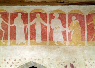 Detail tance smrti, kolem roku 1460 od French School