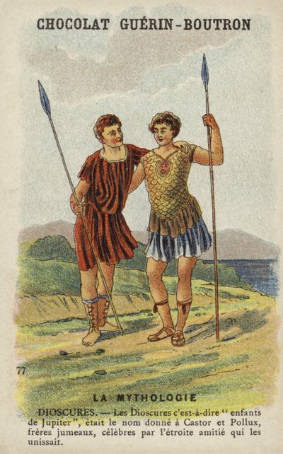 Dioscuri, tedy Castor a Pollux od French School