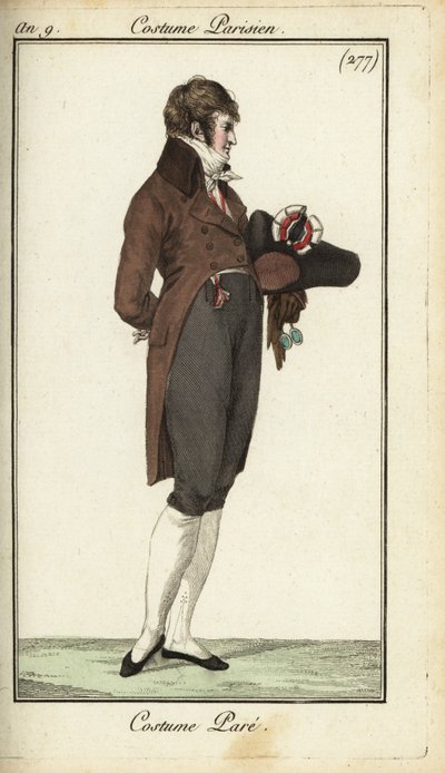 Ředitelský gentleman v gala módě od French School