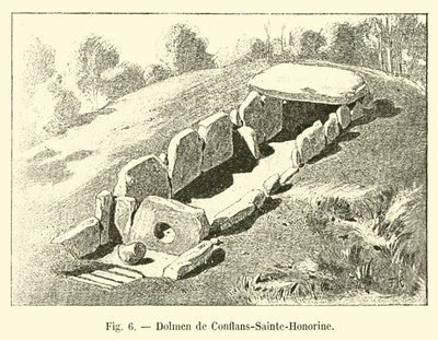 Dolmen of Conflans-Sainte-Honorine od French School