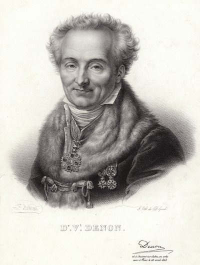 Dominique Vivant baron z Denonu od French School