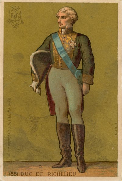 vévoda z Richelieu od French School