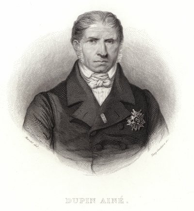 Dupin Aine - francouzský politik a předseda Poslanecké sněmovny (1783-1865) od French School