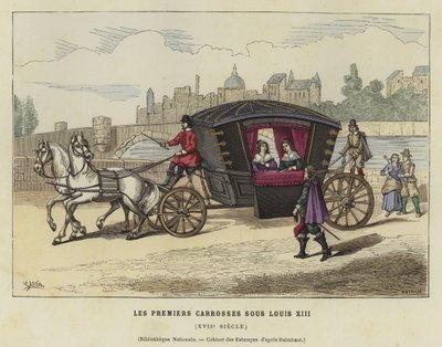 Raný francouzský trenér, vláda Ludvíka XIII., 17. století od French School