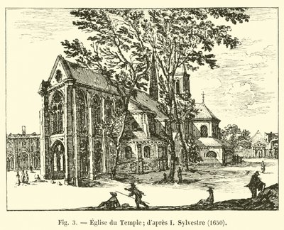 Chrámový kostel; po I Sylvester, 1650 od French School