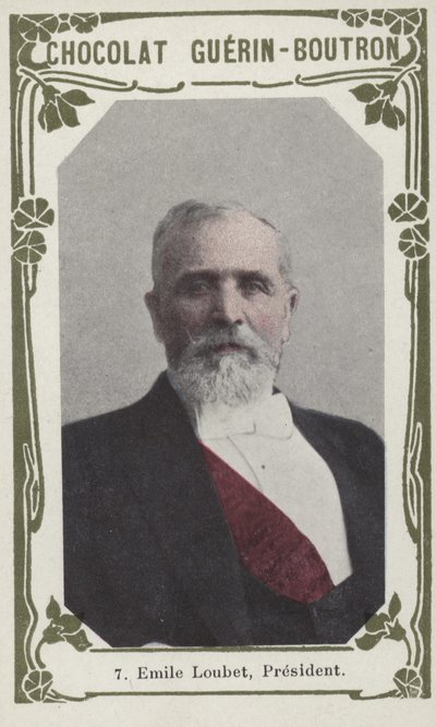 Emile Loubet, prezident (barevné foto) od French School