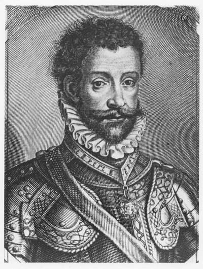 Emmanuel Philibert, vévoda Savojský (rytina) od French School