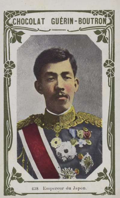 Japonský císař (barevná fotografie) od French School