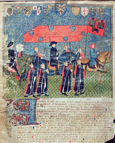 Vjezd Karla VII (1403-61) do Toulouse od French School