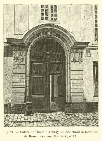 Vchod do Hôtel d