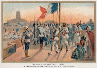Vstup podplukovníka Bonniera do Timbuktu od French School