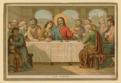 Epizoda ze života Ježíše Krista (chromolitho) od French School