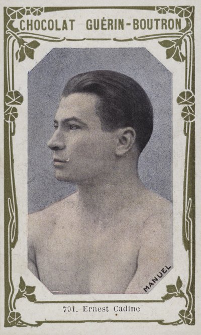 Ernest Cadine (barevná fotografie) od French School