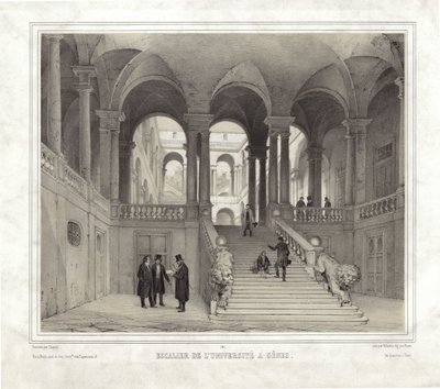 Univerzitní schody v Janově od French School
