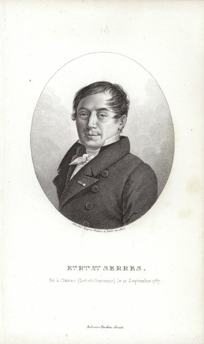 Etienne Renauld Augustin Serres od French School