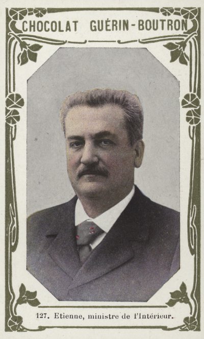 Etienne, ministr vnitra (barevné foto) od French School