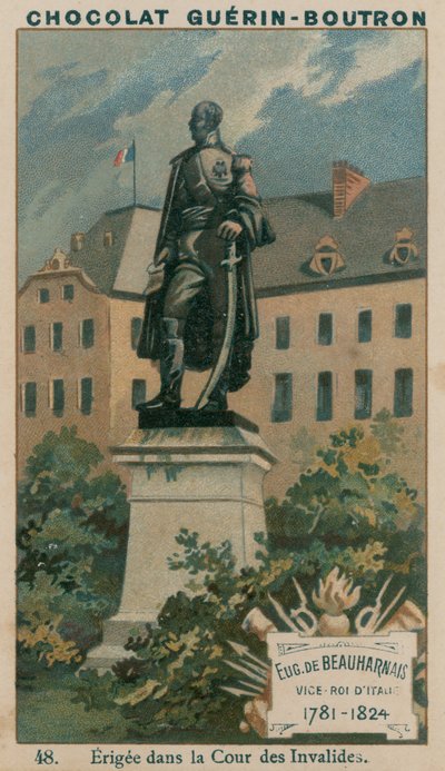 Eug de Beauharnais, místokrál Itálie, 1781-1824, postavený v Cour des Invalides od French School