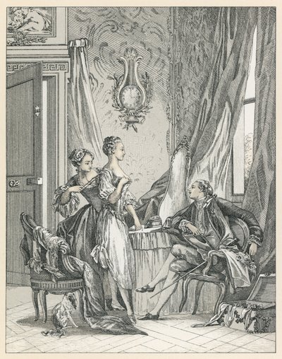 Kostým Evropa XVIII století od French School