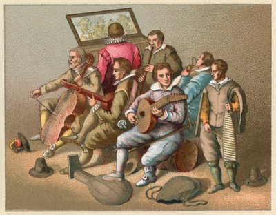 Kostým Evropa XVII. století od French School