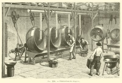 Fabrication des Dragees (rytina) od French School