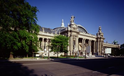 Fasáda Grand Palais, postavená Henri Deglane (1855-1931), Albert Louvet (1860-1936) a Albert Thomas (1847-1907), 1897-1900 od French School