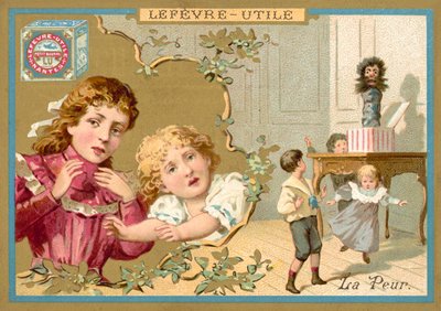 strach (chromolitho) od French School
