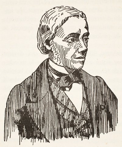 Felix Ravaisson, kopie Boris Mestchersky (zemř. 1957), ilustrace z knihy Histoire de la Nation Francaise, Sciences, Volumes I & II, autor Gabriel Hanotaux (1853-1944), 1924 od French School