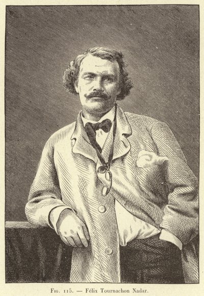 Felix Tournachon Nadar (rytina) od French School