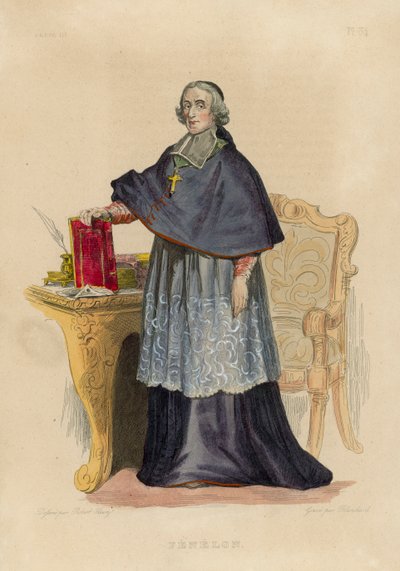 Fenelon (barevné rytí) od French School
