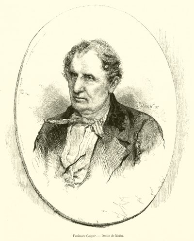 Fenimore Cooper (rytina) od French School