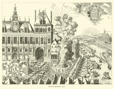Svatojánský oheň, 1615 od French School