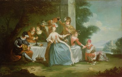 Hodování figurek (pár s 59189) od French School