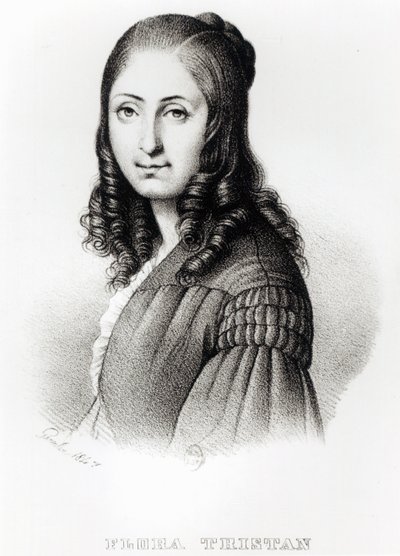 Flora Tristan (1803-44) 1847 od French School