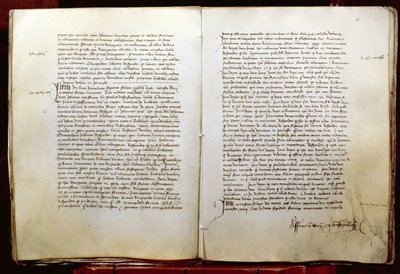 Folio 108 z The Trial of Relapse of Johanka z Arku, 28. května 1431 od French School