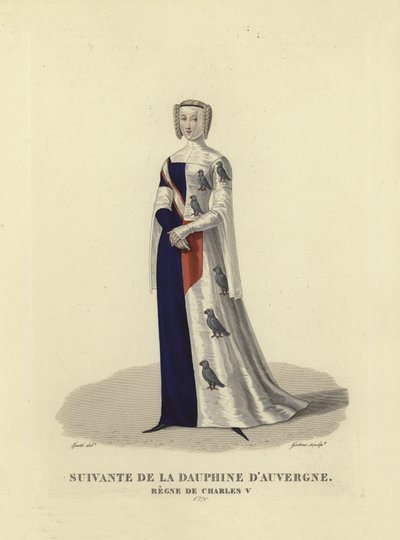 Následovník Dauphine dAuvergne od French School