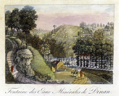 Fontána minerálních vod Dinan od French School