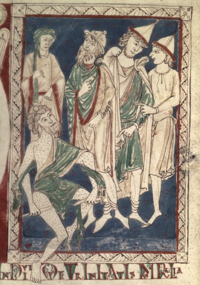 Fr.15307 f.1v Job si škrábe boláky od French School