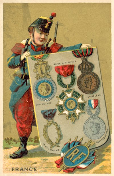Francie (chromolitho) od French School