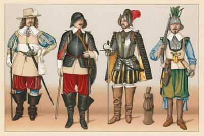 Francie XVI-XVII. století Kostým od French School